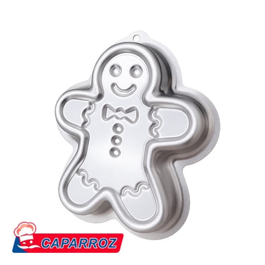 Gingerbread Man Aluminum Cake Mold – Caparroz